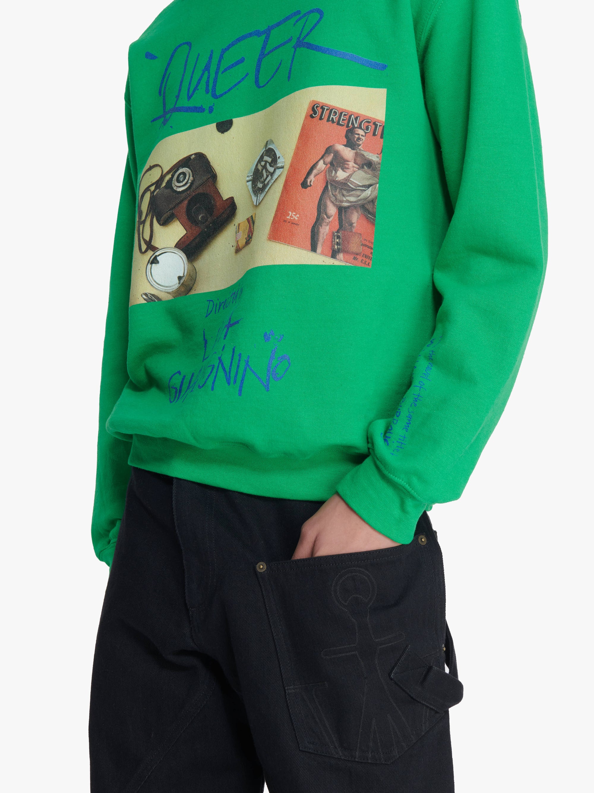 Photo D'Objets Queer En Sweat - Bright Green