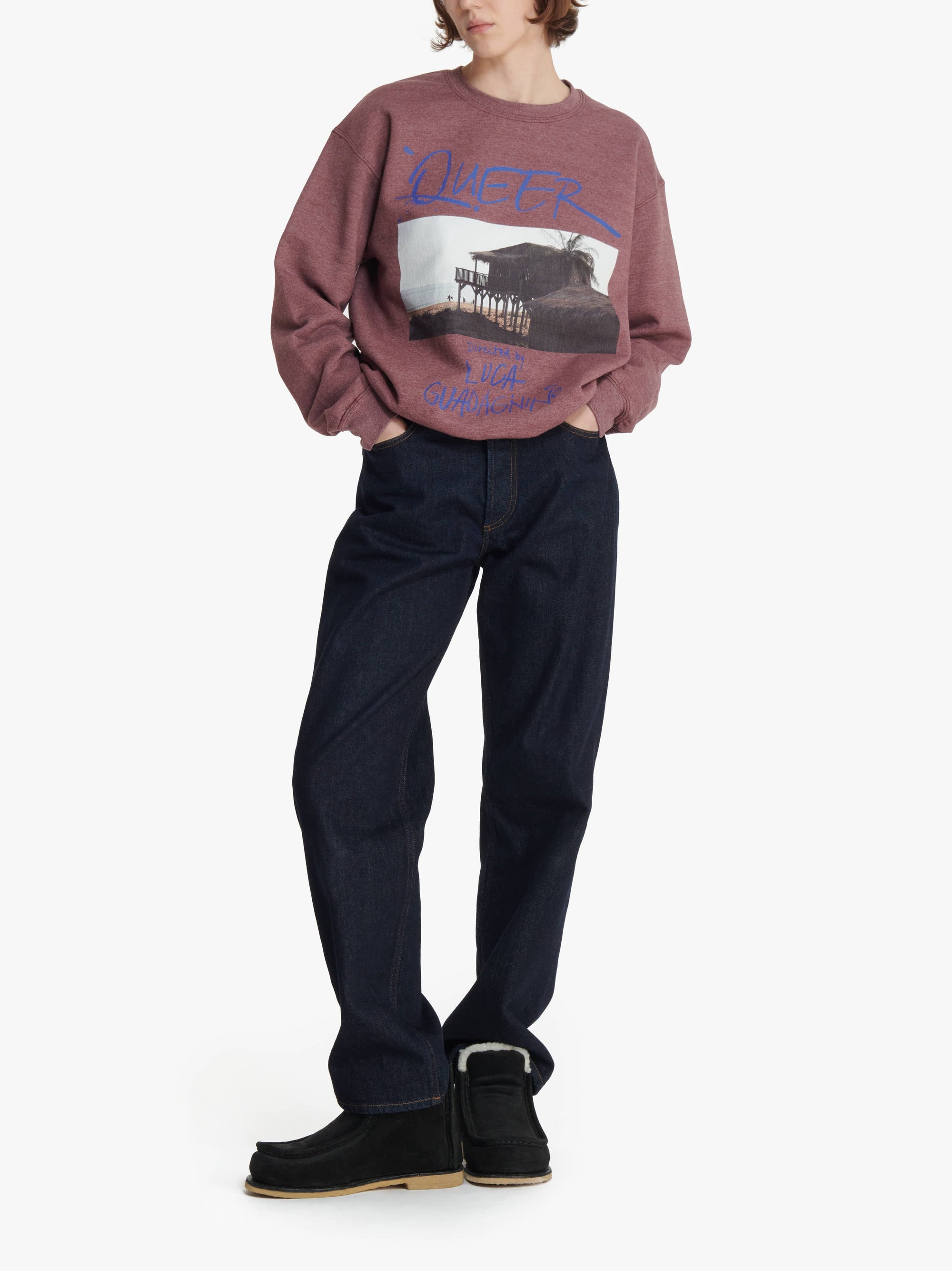 Queer Sweat Paysage Photo - Maroon