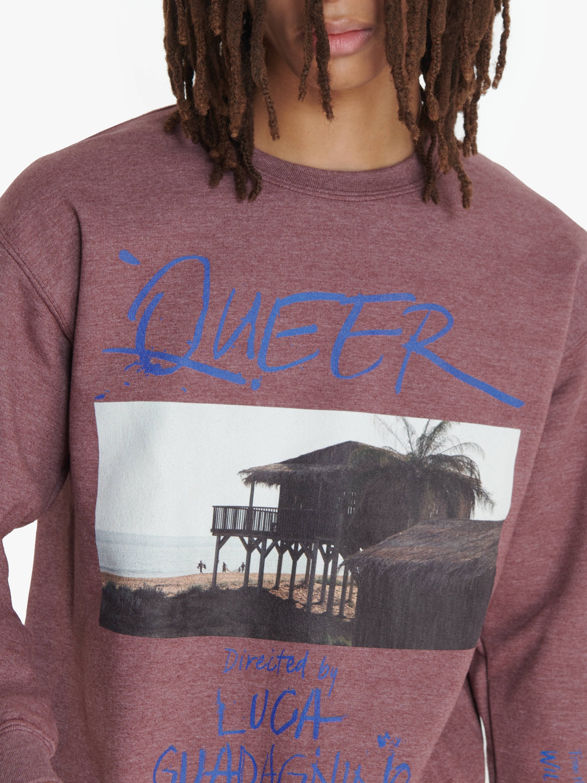 Queer Sweat Paysage Photo - Maroon