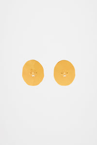 Boucles d’oreilles visage en laiton