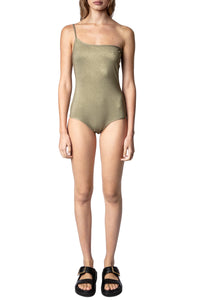 Maillot de bain une pièce Lumiere One - Kaki