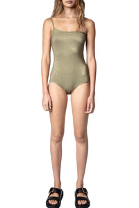 Maillot de bain une pièce Lumiere One - Kaki