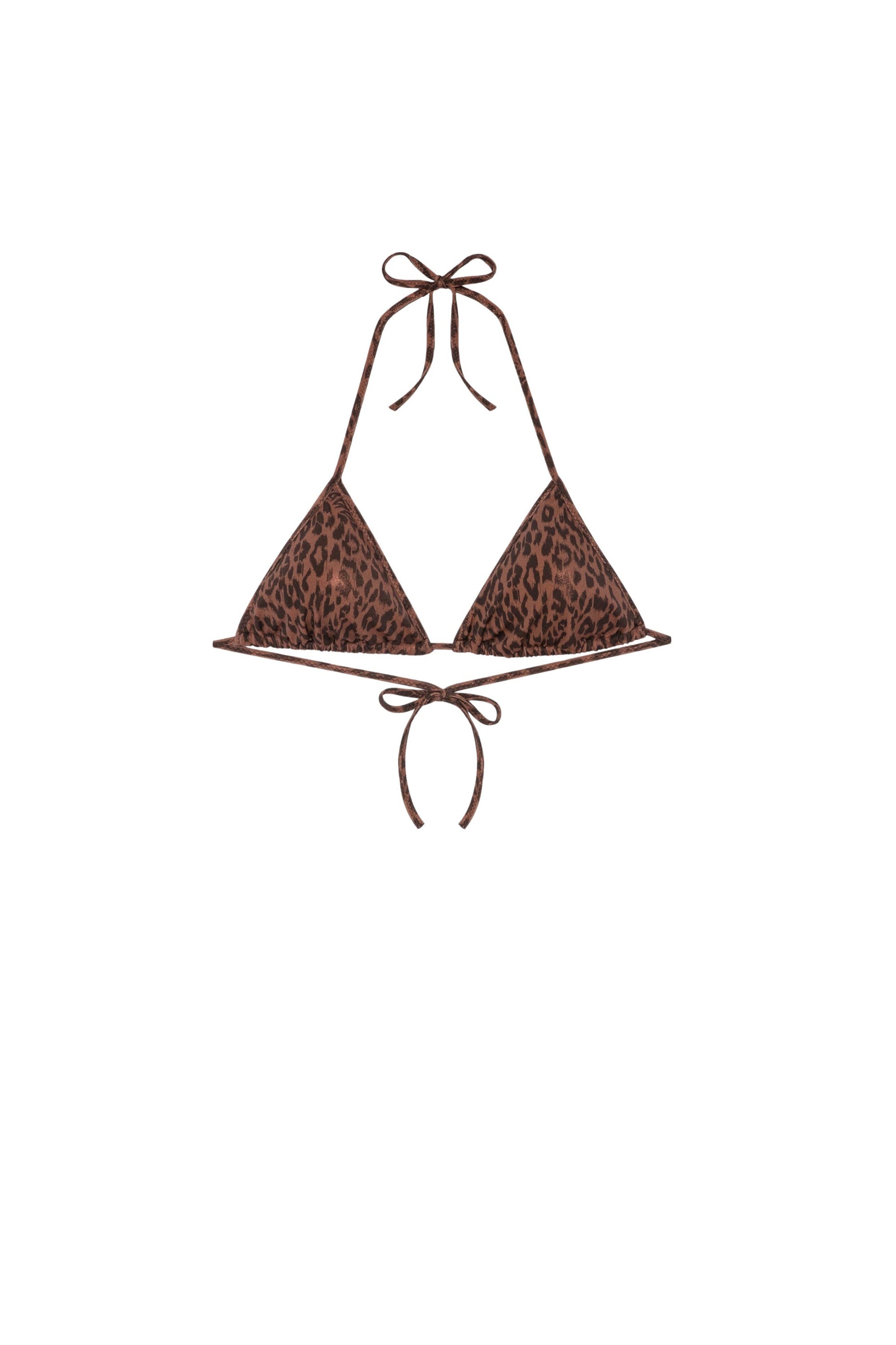 Haut de maillot de bain Léopard - Gold