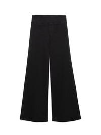 Jetset Wide Leg denim trousers - Sheen Black