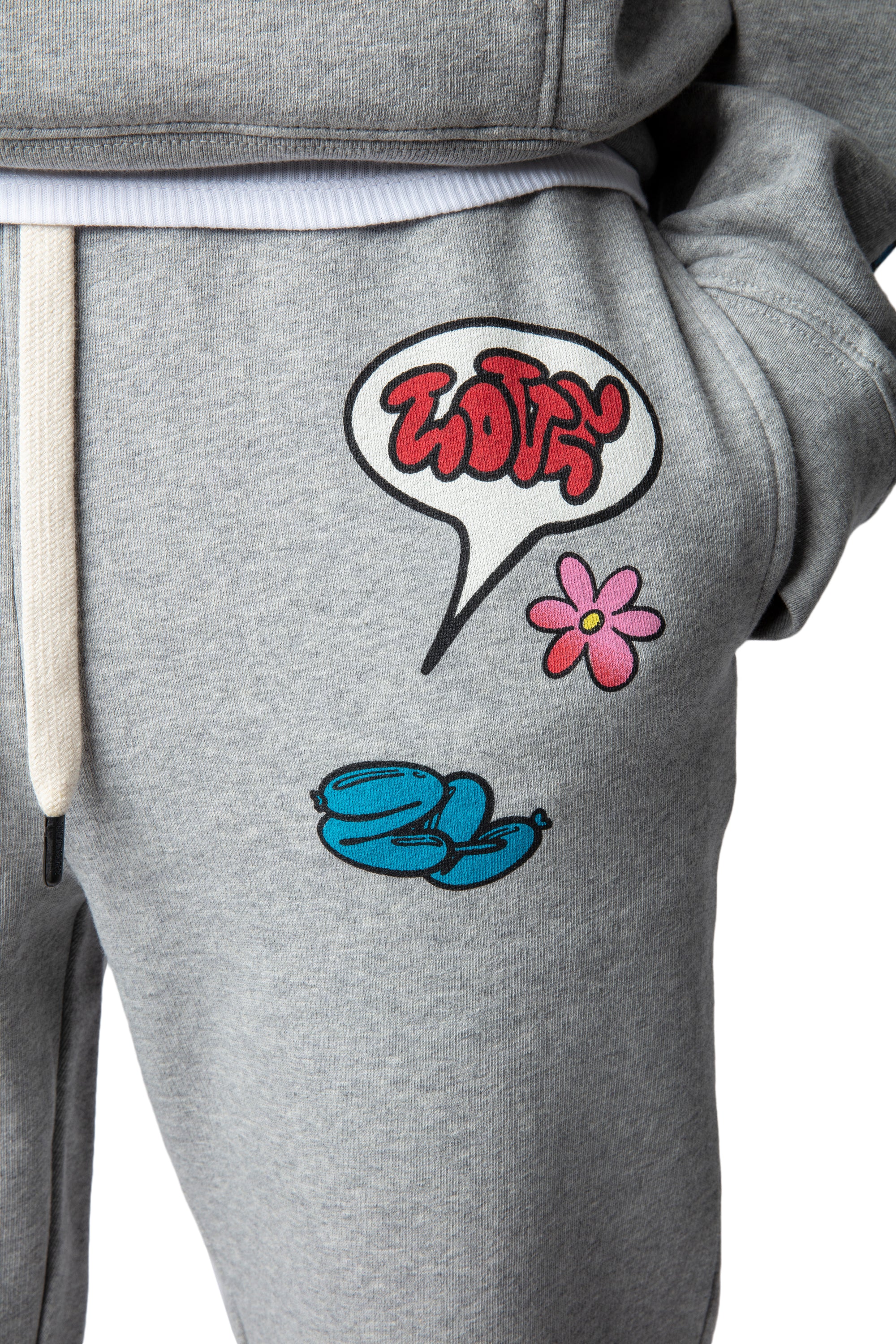 Sofia Jogging Pants - China Grey