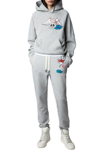 Sofia Jogging Pants - China Grey