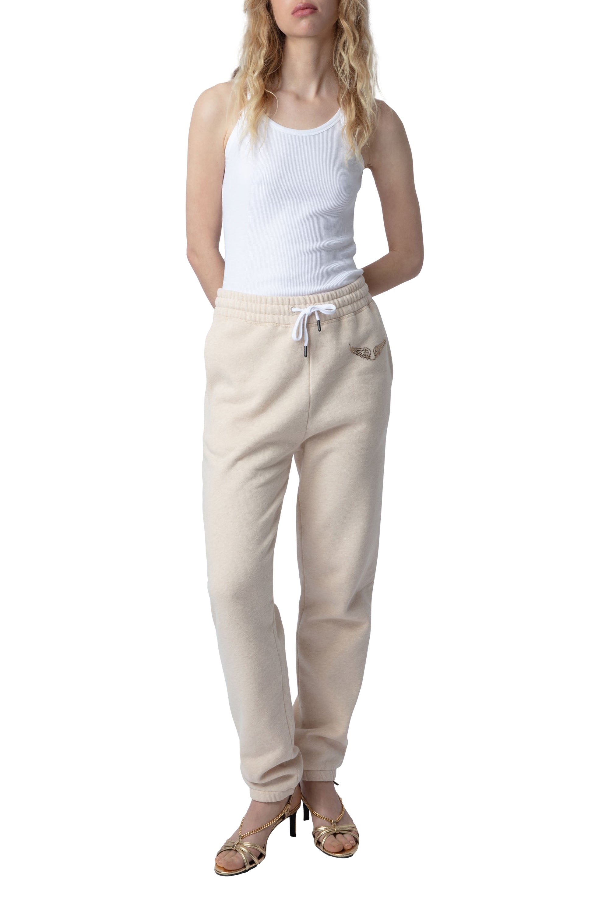 Sofia Jogging Pants - China Beige