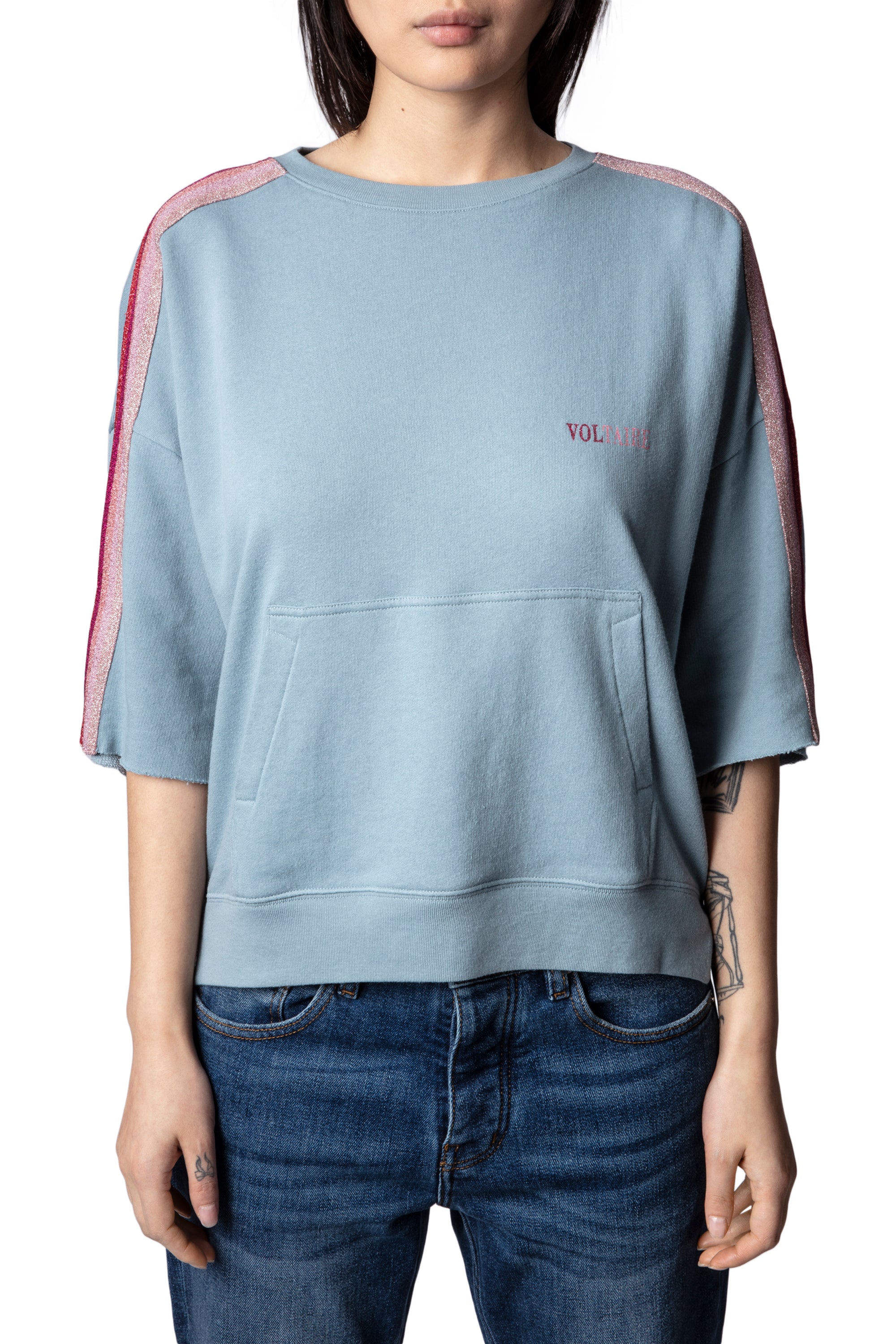 Sweat-shirt Kaly Bands - Nuage