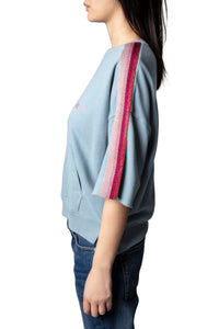 Sweat-shirt Kaly Bands - Nuage