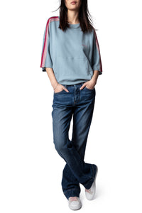 Sweat-shirt Kaly Bands - Nuage