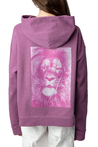Mona Lion sweatshirt - Tulip