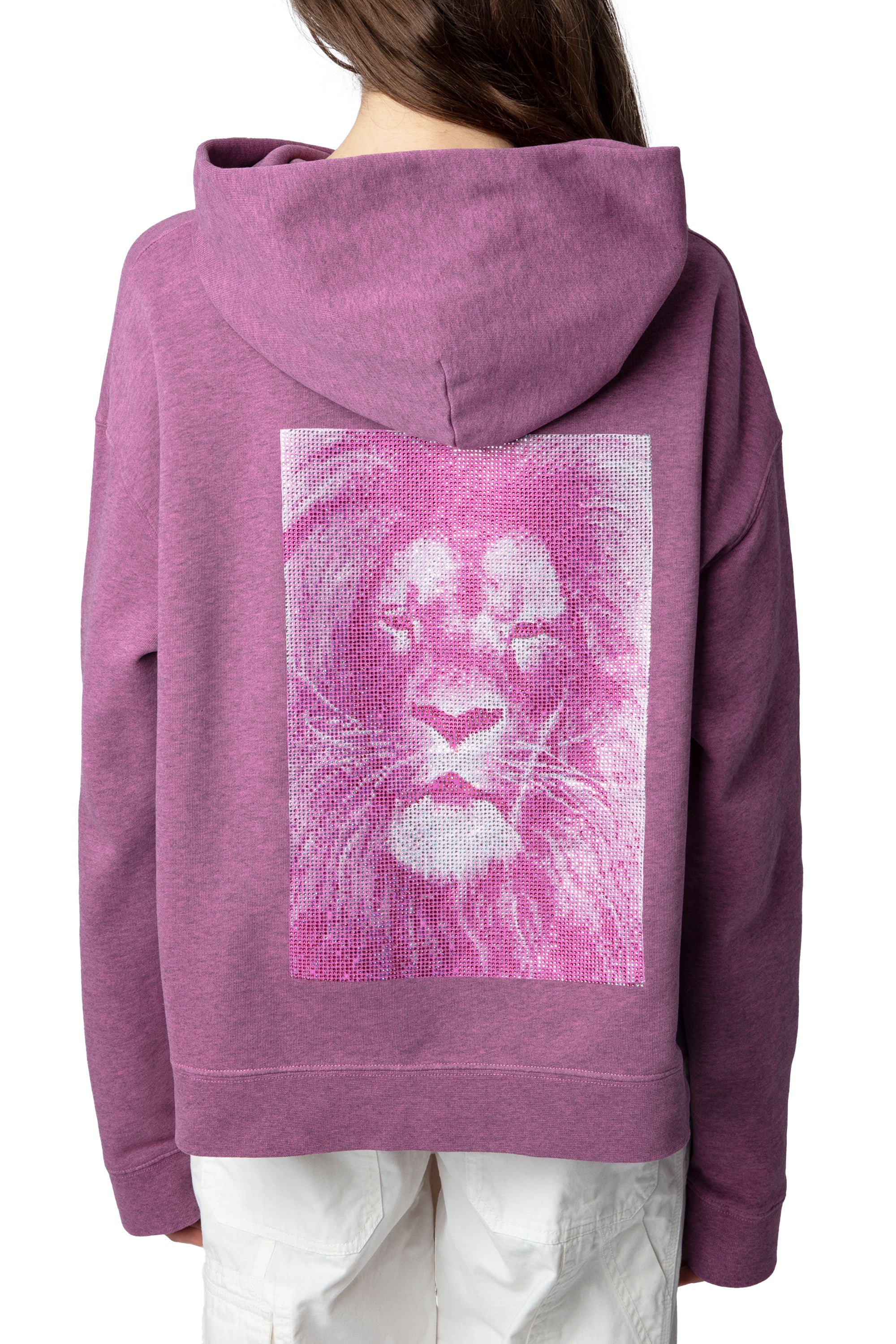 Mona Lion sweatshirt - Tulip