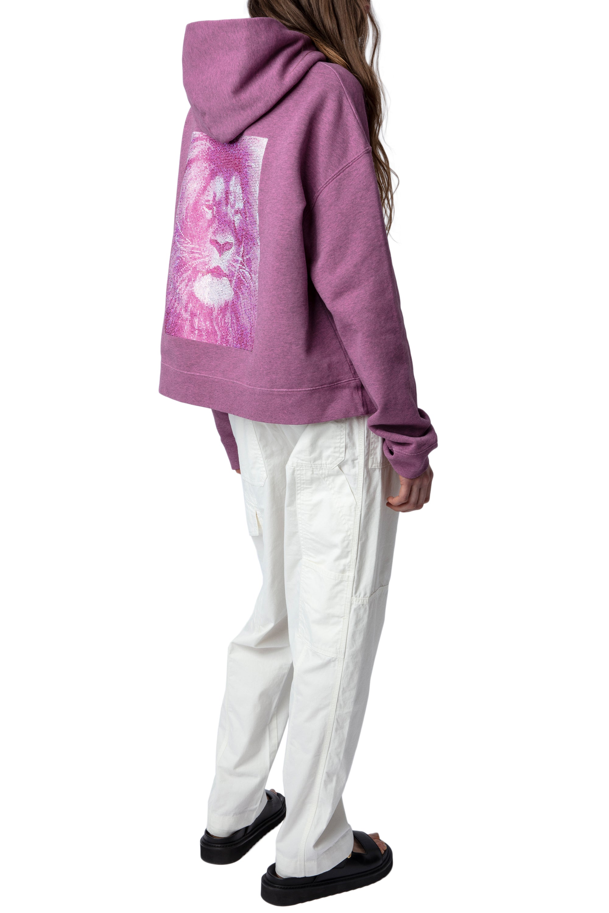 Mona Lion sweatshirt - Tulip