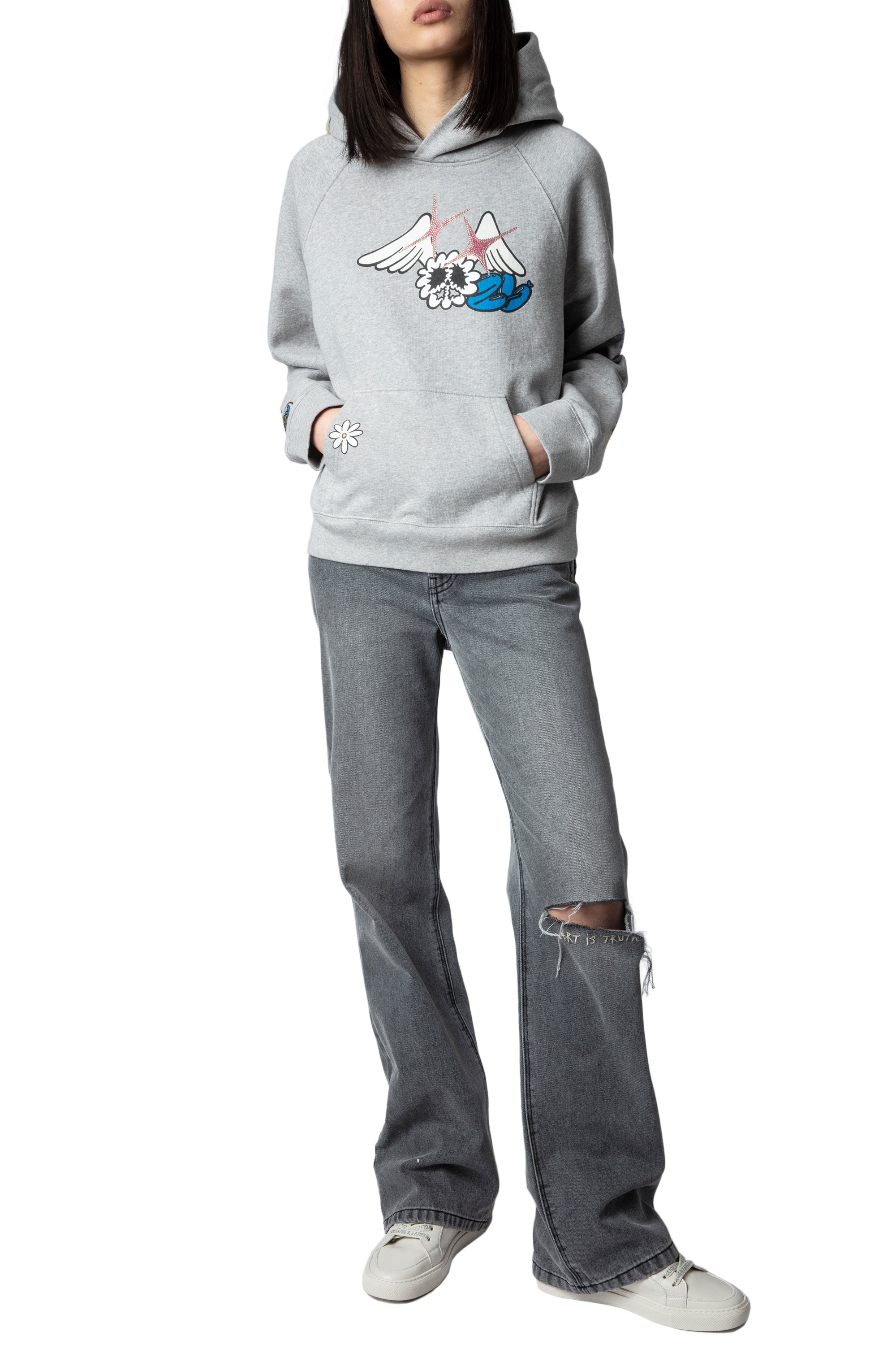 Georgy sweatshirt - China grey