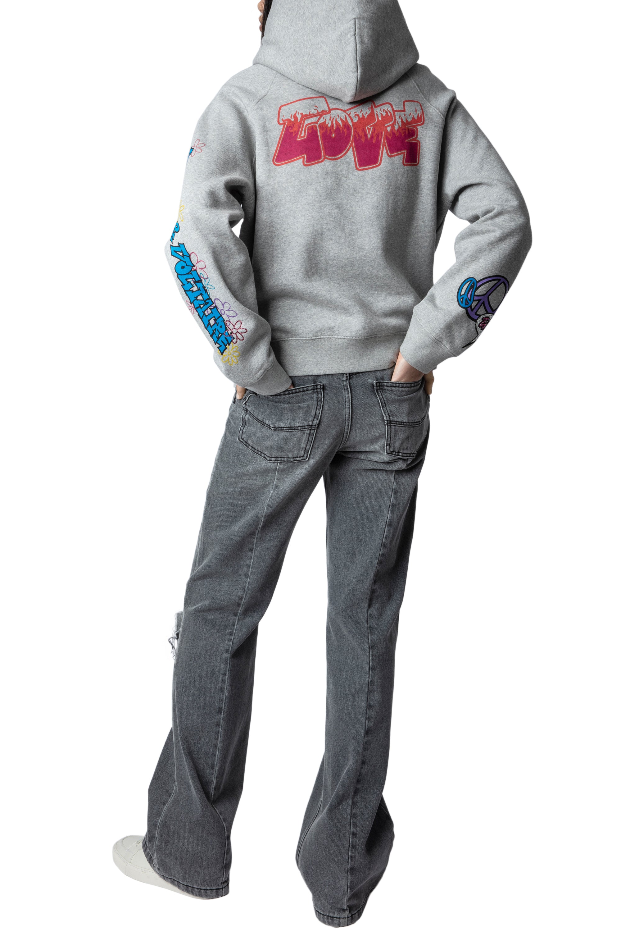 Georgy sweatshirt - China grey