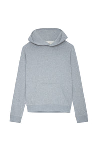 Sweat-shirt Georgy Strass Photoprint - Gris Chine