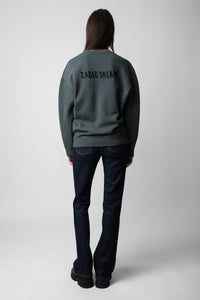 Sweat-shirt Judy Zadig Dream - Ardoise
