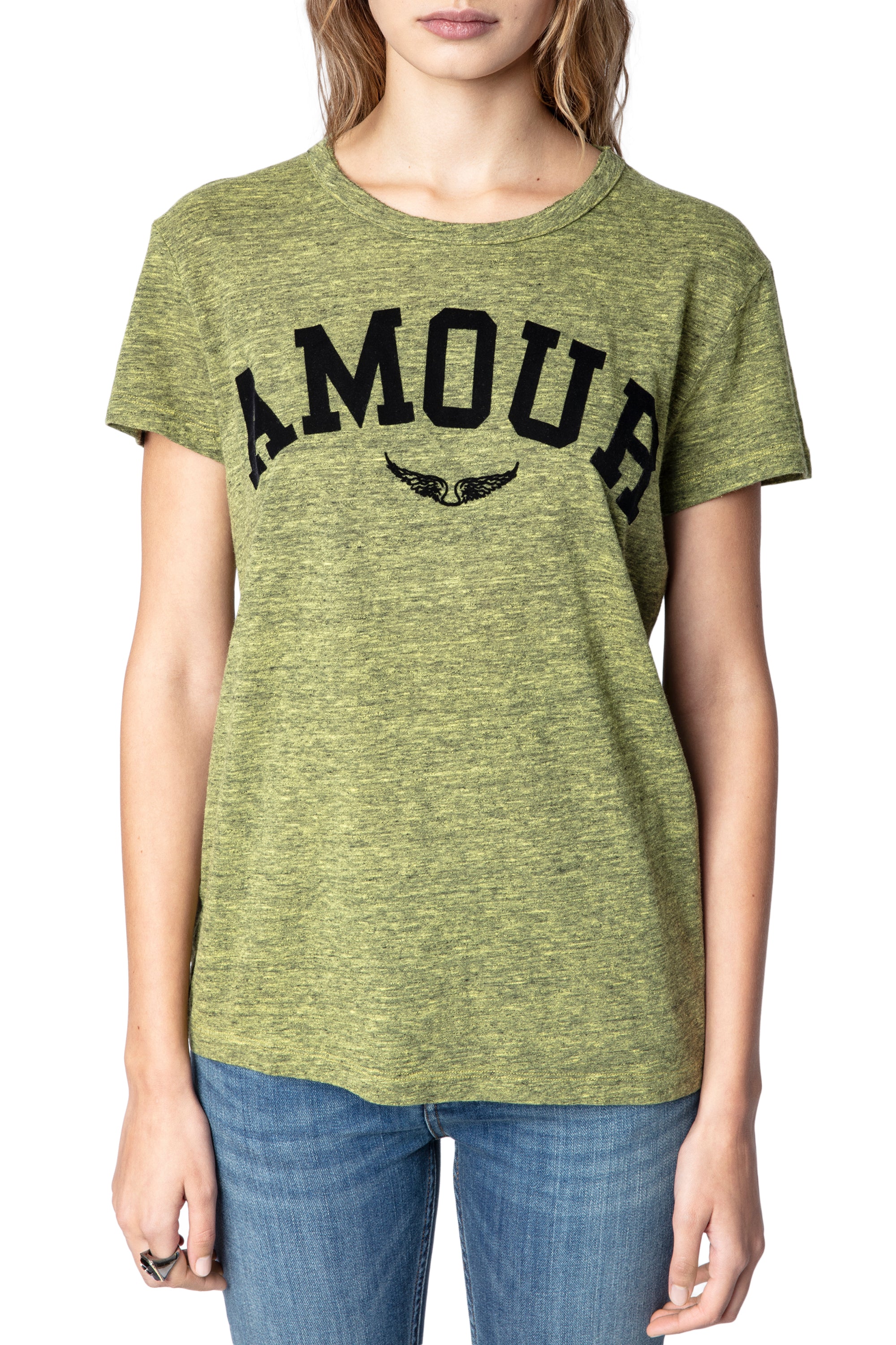 Walk Amour T-shirt - Neon