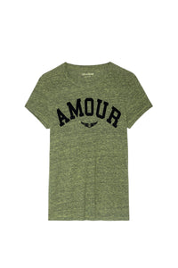 Walk Amour T-shirt - Neon