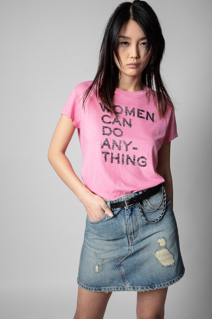 ZHORS LIGNE FLAMANT WALK WOMEN CAN DO ANYTHING