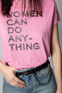 ZHORS LIGNE FLAMANT WALK WOMEN CAN DO ANYTHING