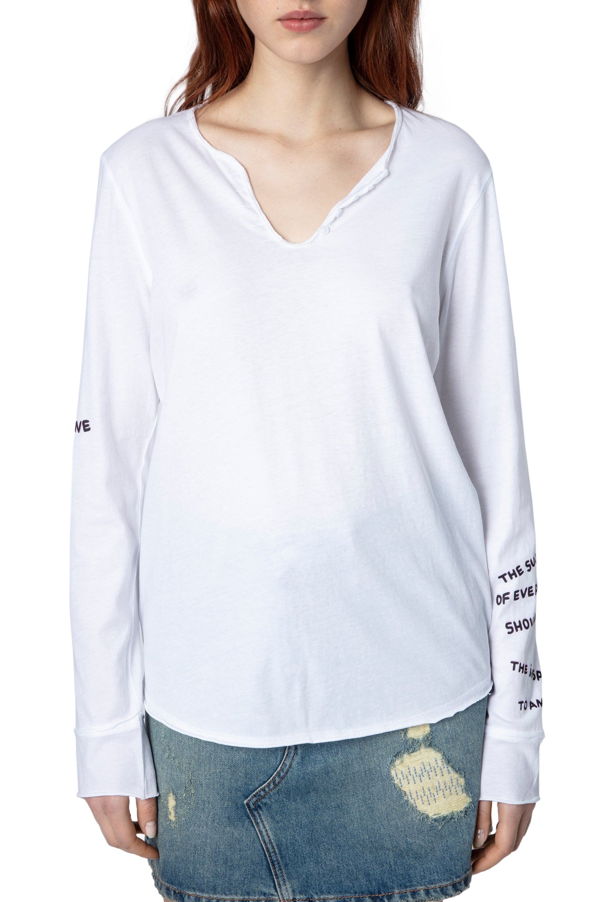 Band Of Sisters Tunisian T-shirt - White
