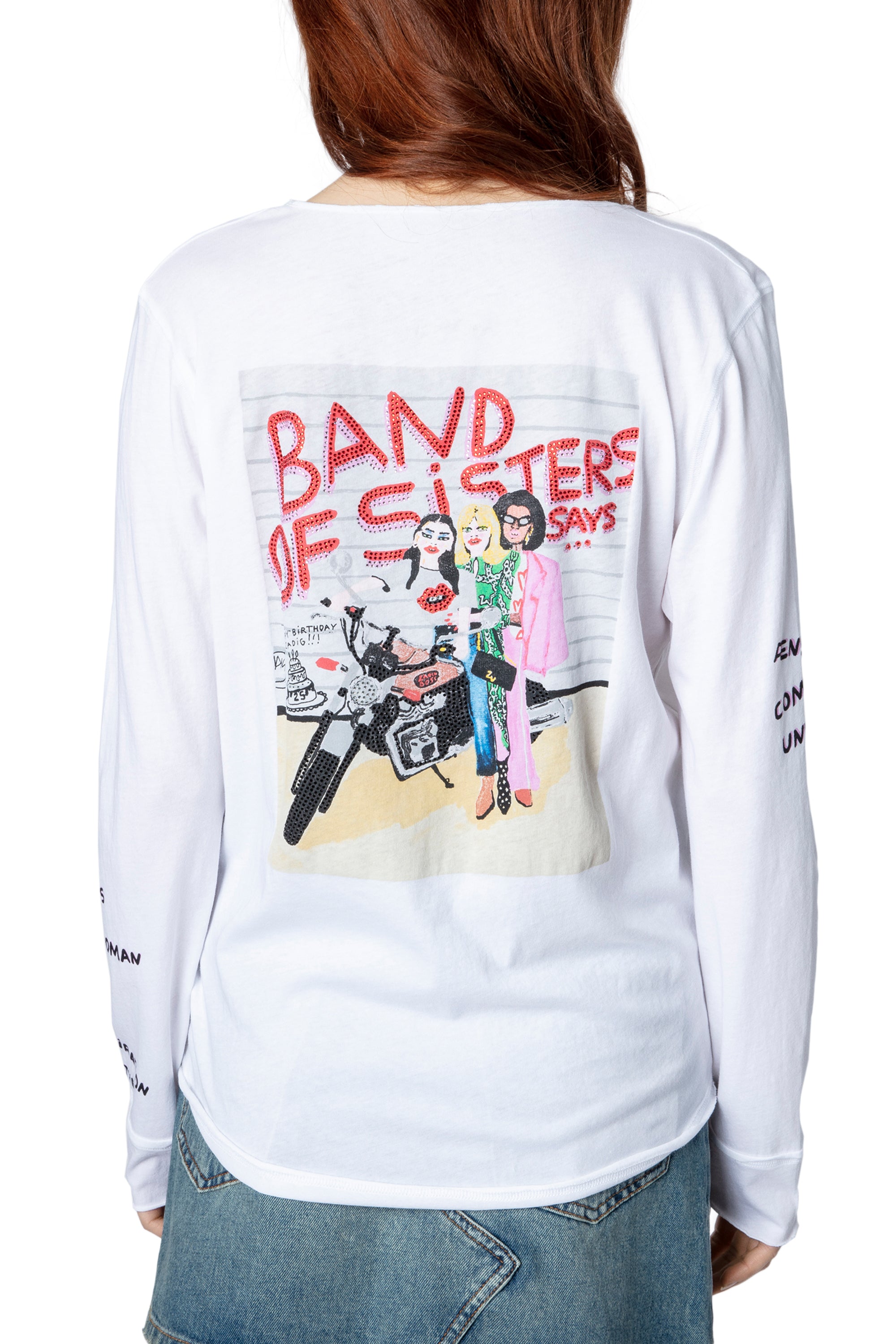 Band Of Sisters Tunisian T-shirt - White