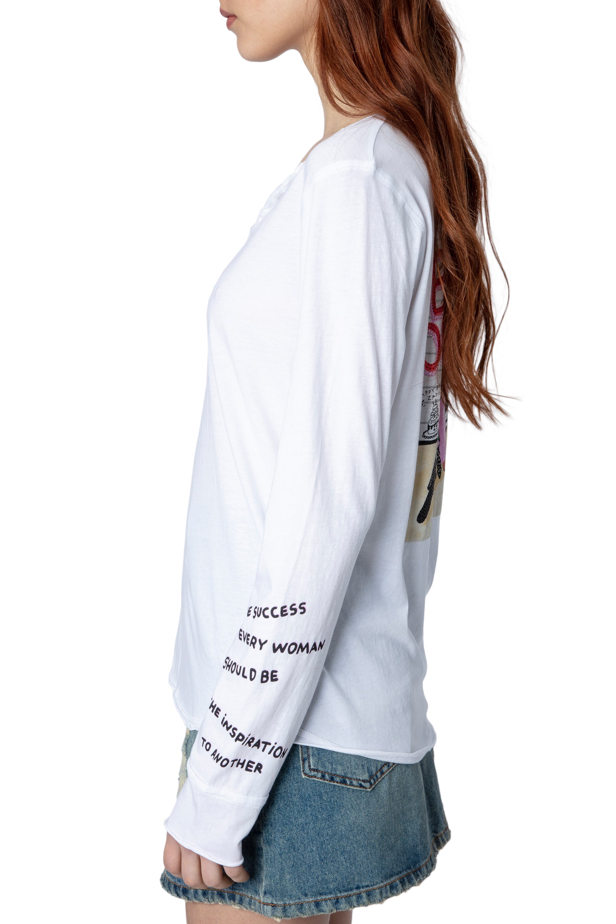 Band Of Sisters Tunisian T-shirt - White