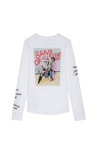 Band Of Sisters Tunisian T-shirt - White