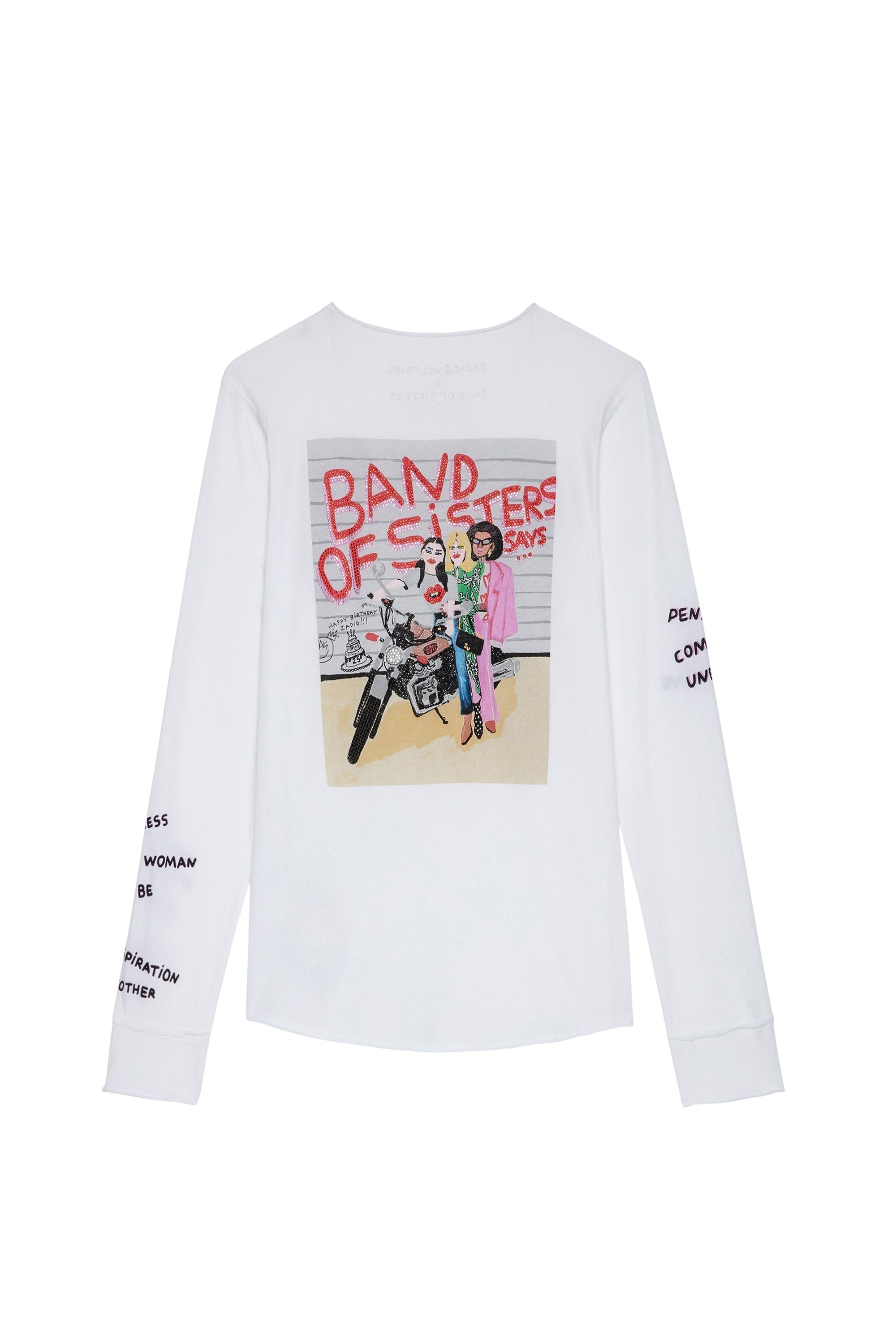 Band Of Sisters Tunisian T-shirt - White