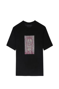 T-shirt Suzy en lin - Noir