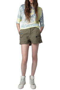 Suzy linen T-shirt - Celadon