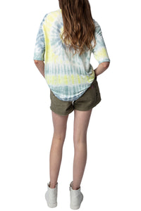 Suzy linen T-shirt - Celadon