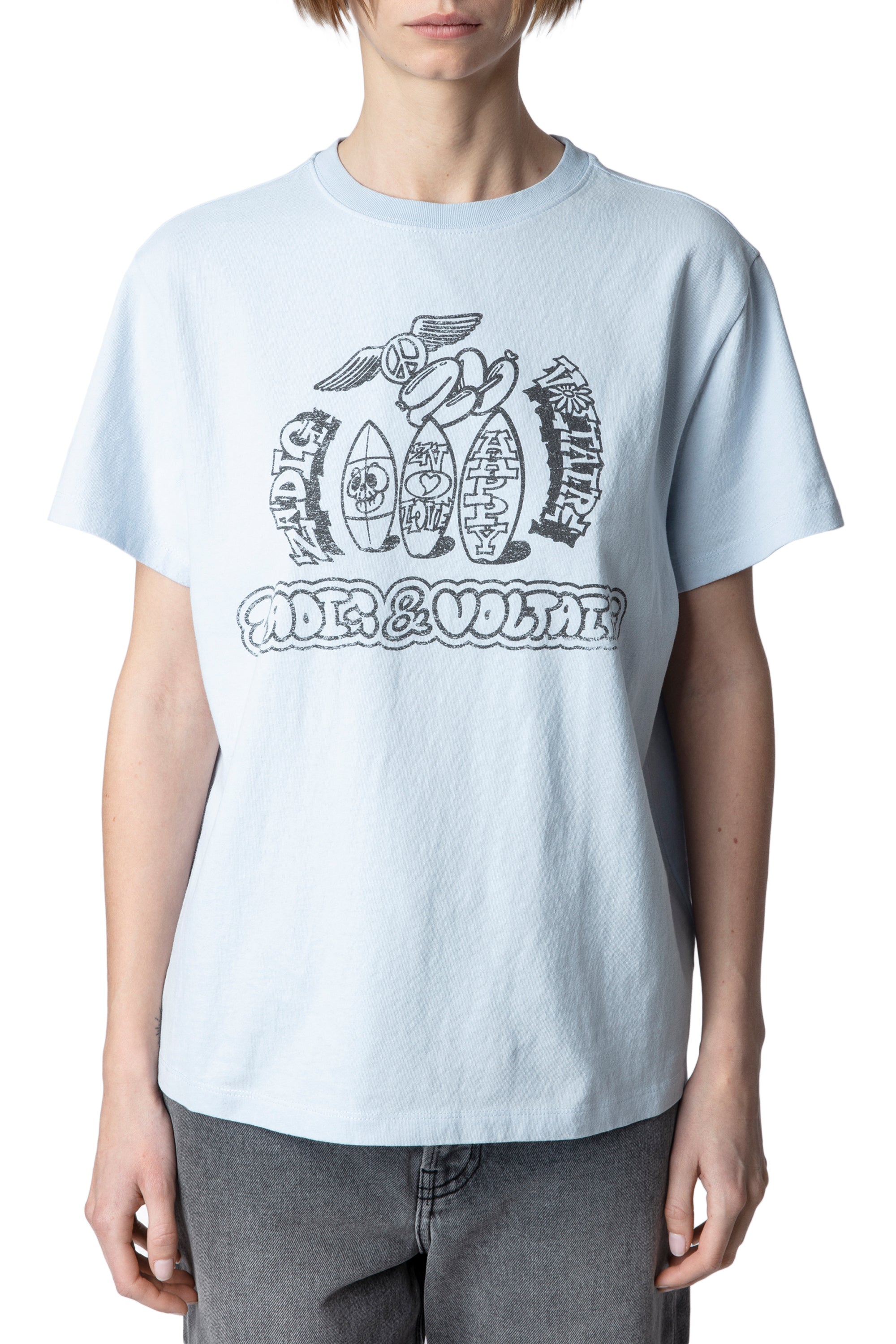 T-shirt Omma - Ciel