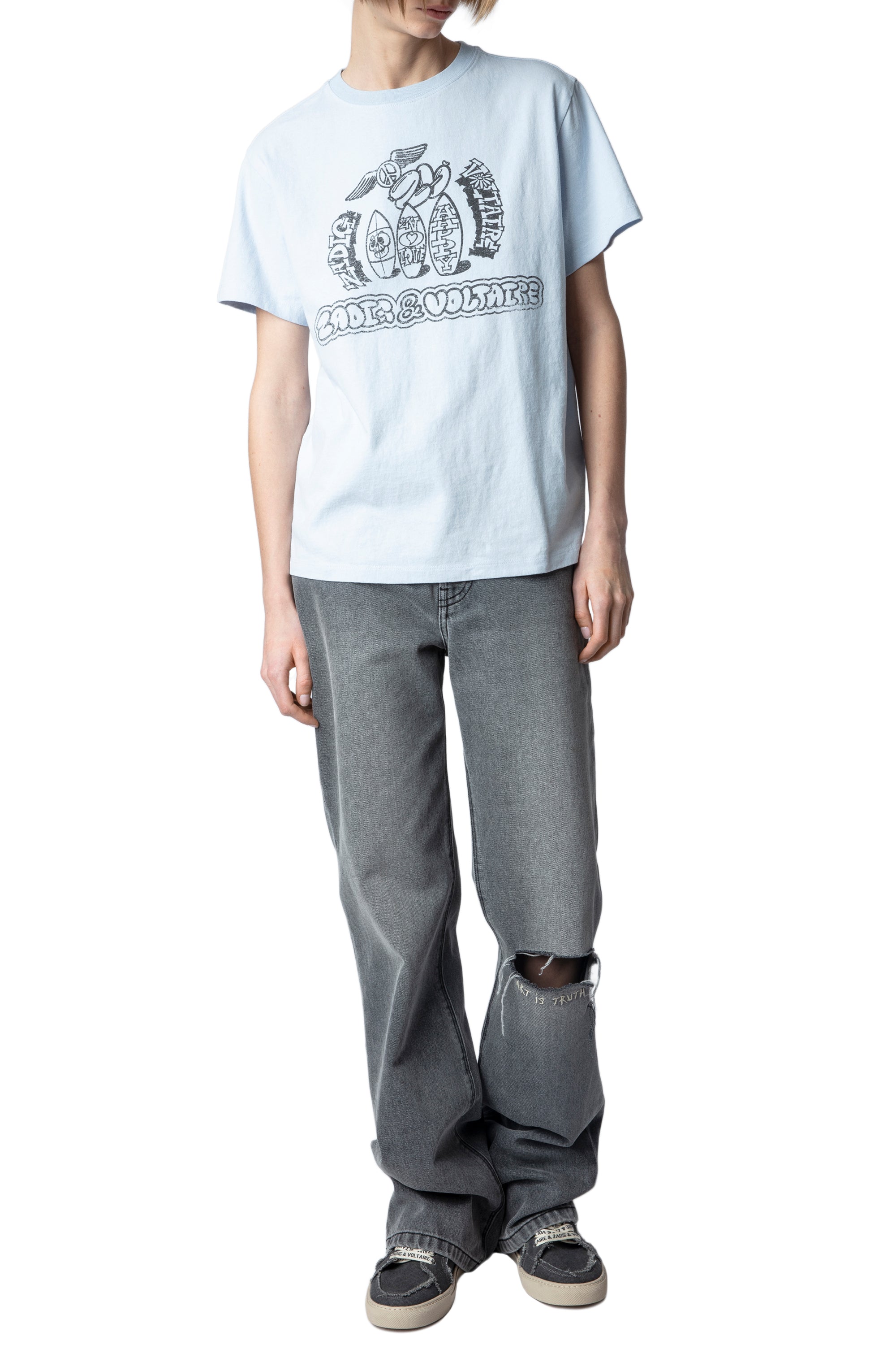 T-shirt Omma - Ciel