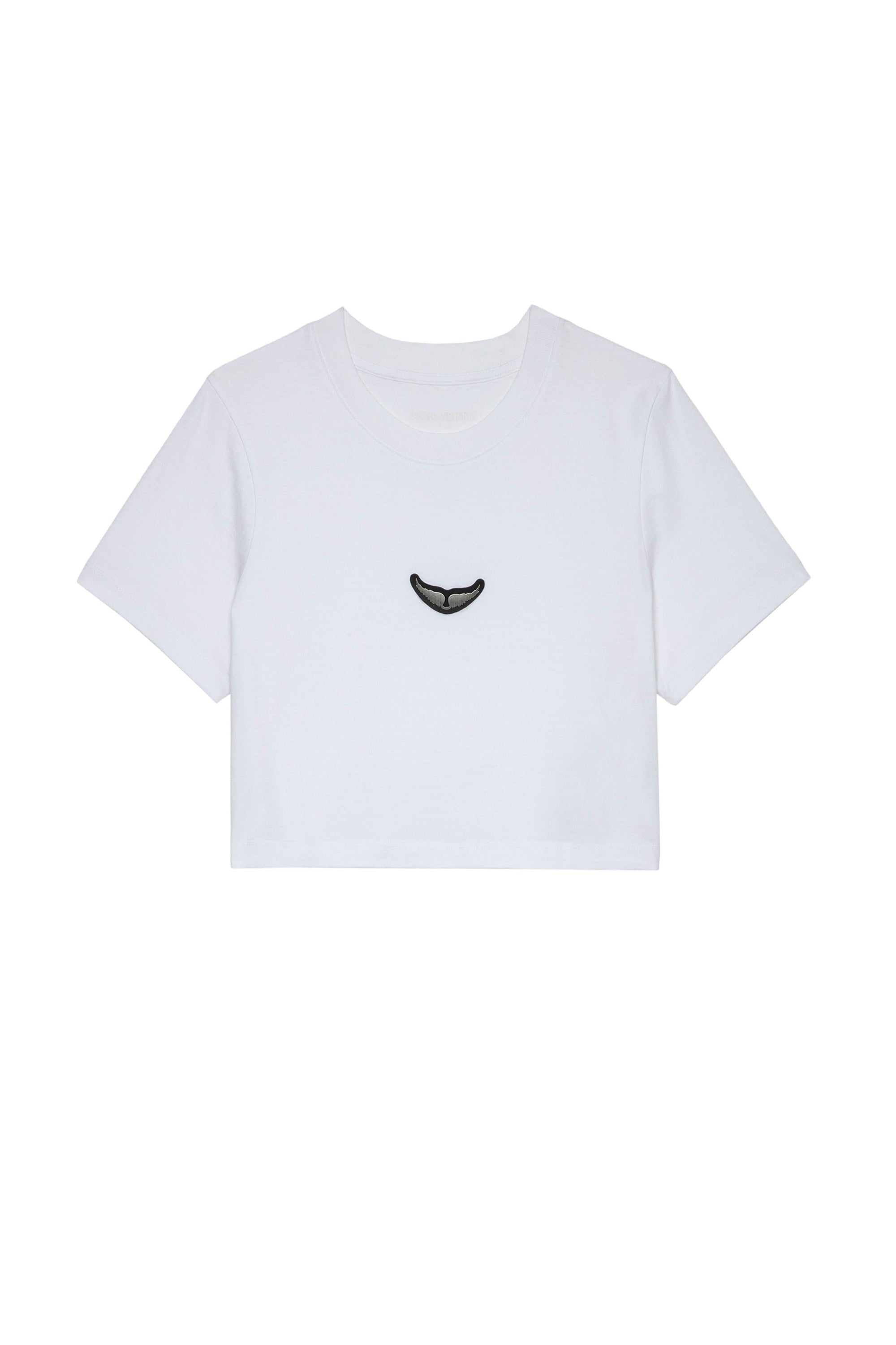 Carly crop T-shirt - White