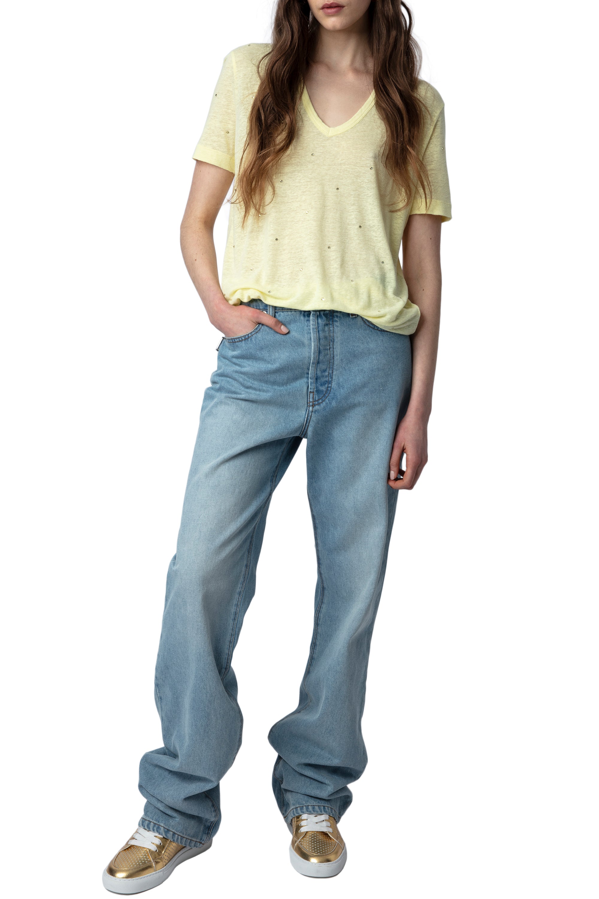 T-shirt Wassa en lin - Acidule
