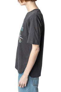 T-shirt Bow - Carbone