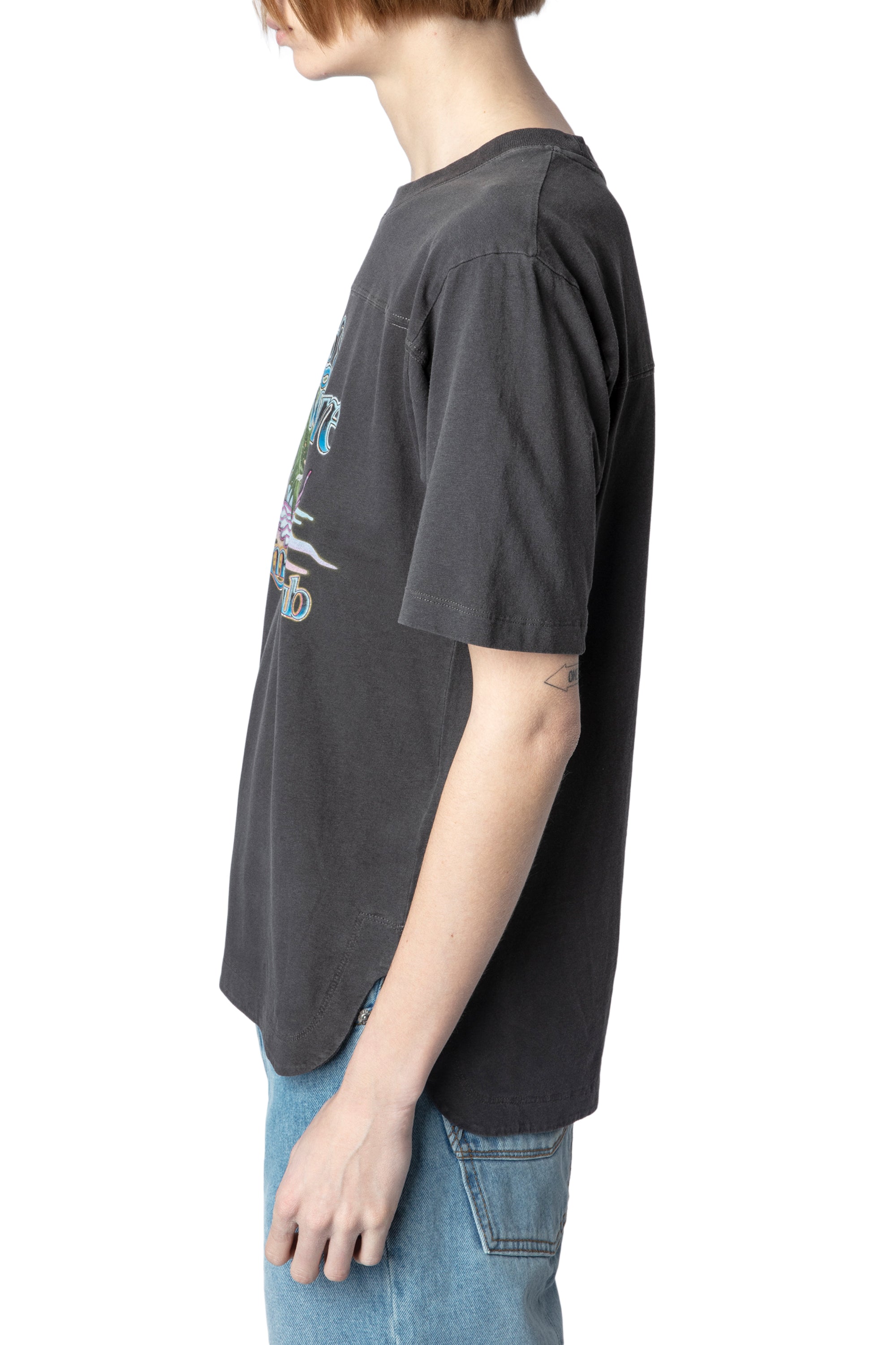 T-shirt Bow - Carbone