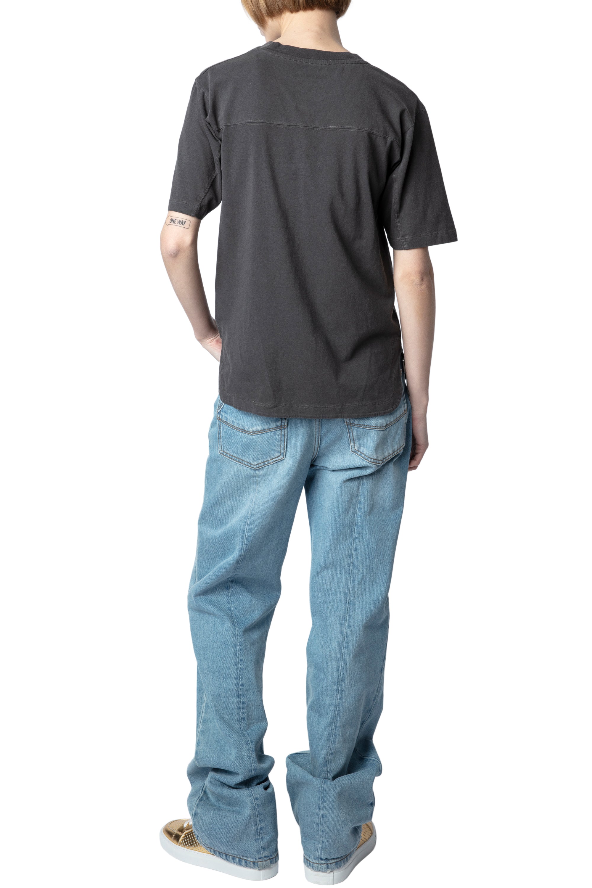 T-shirt Bow - Carbone