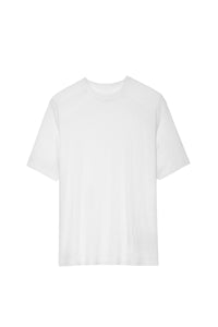 T-shirt Suzy Wings en lin - Blanc