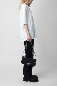 T-shirt Suzy Wings en lin - Blanc