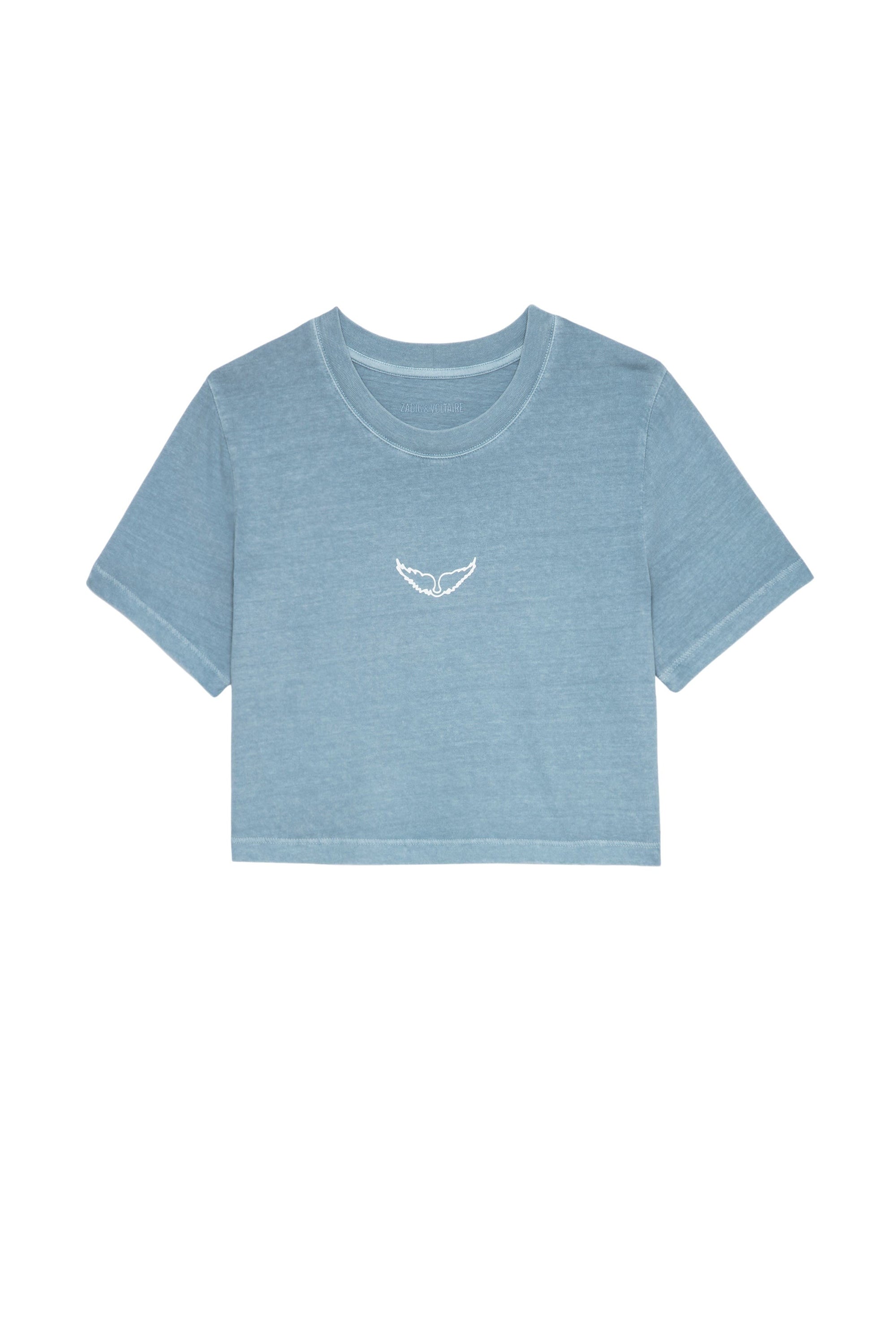 Carly crop T-shirt - Nuage