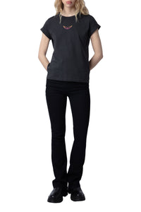 Anya Moon T-shirt - Carbon