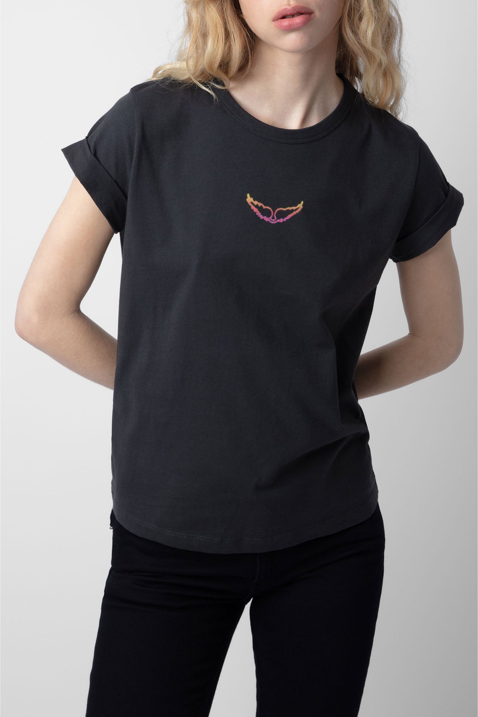 Anya Moon T-shirt - Carbon