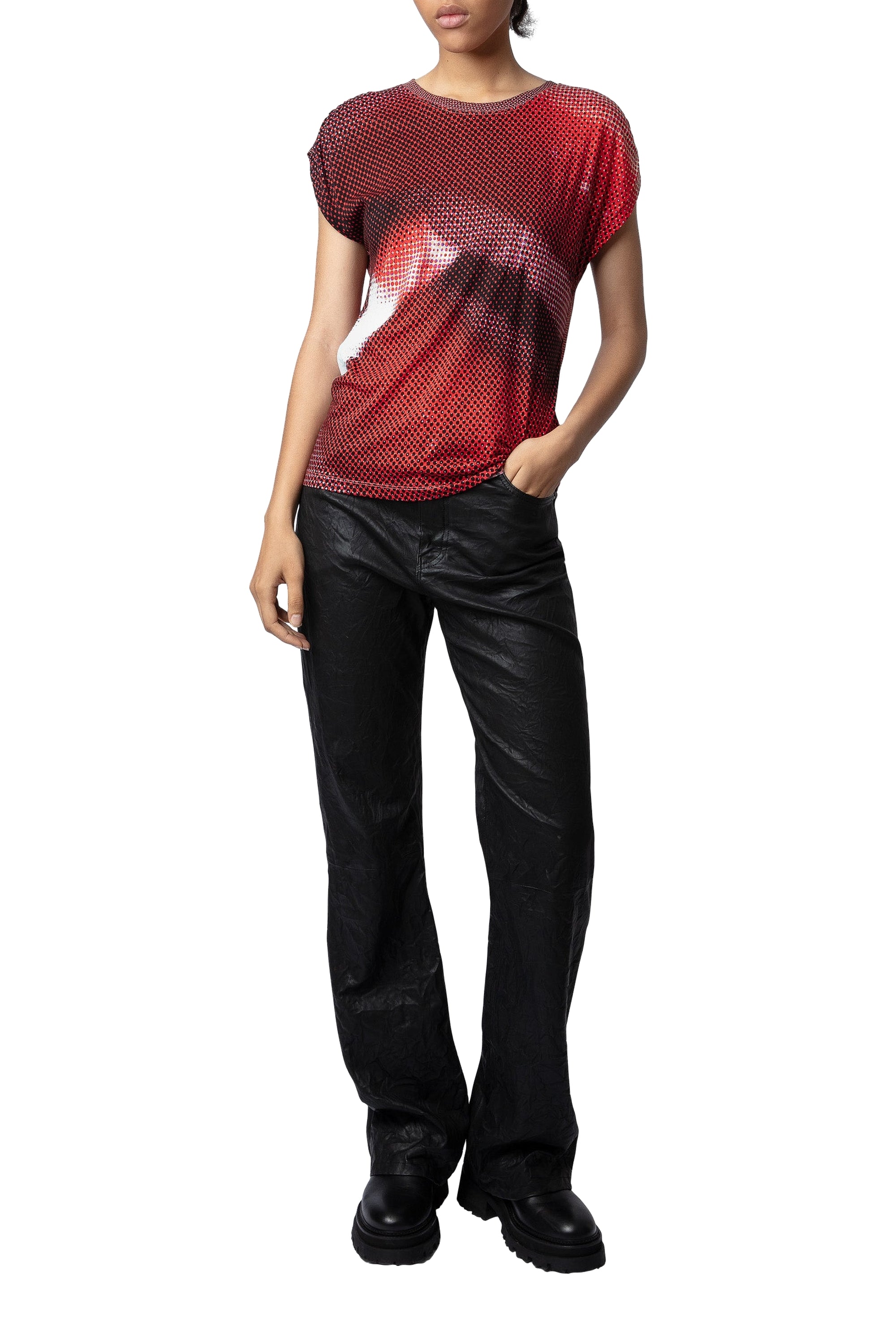 T-shirt Adele Bouche - Multicolor