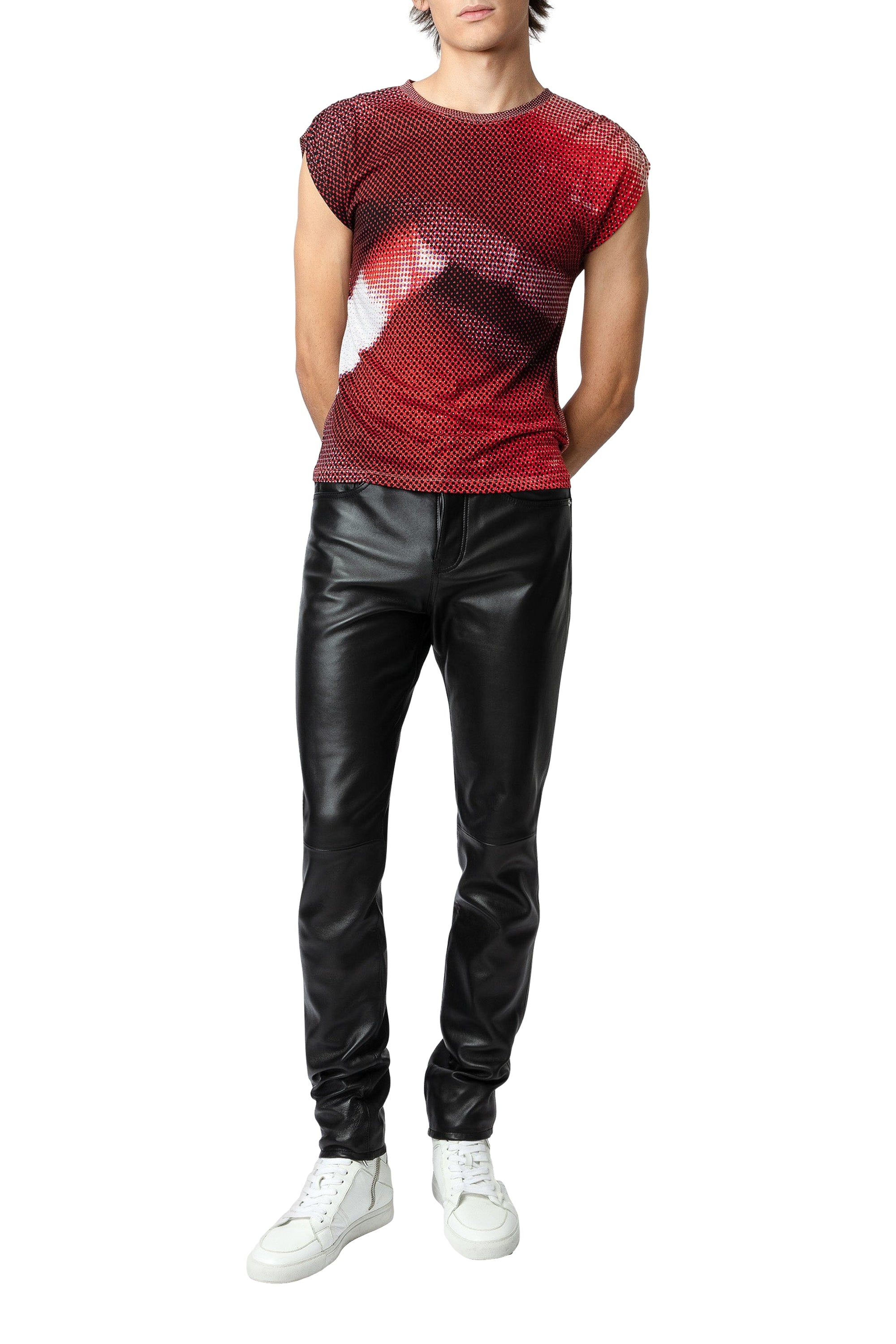 T-shirt Adele Bouche - Multicolor