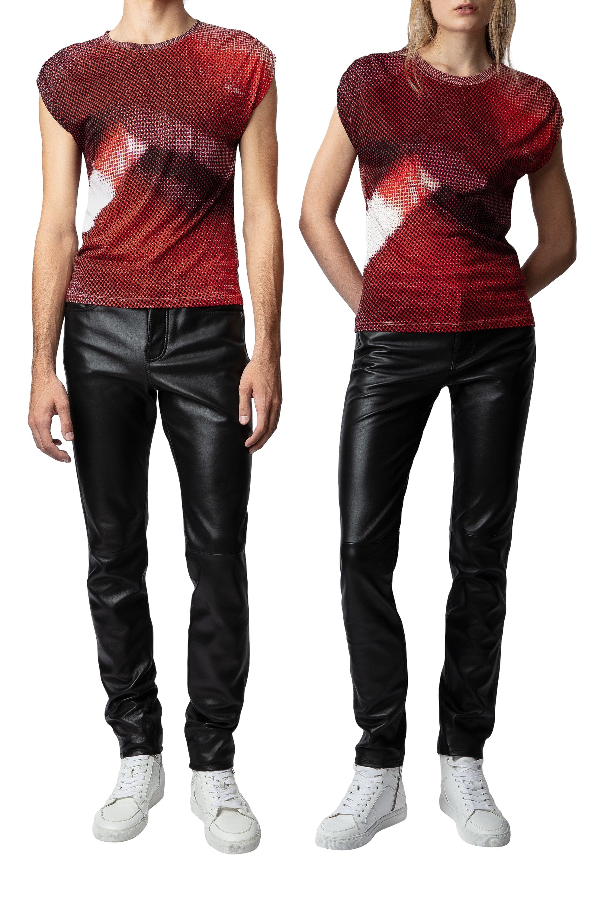 T-shirt Adele Bouche - Multicolor