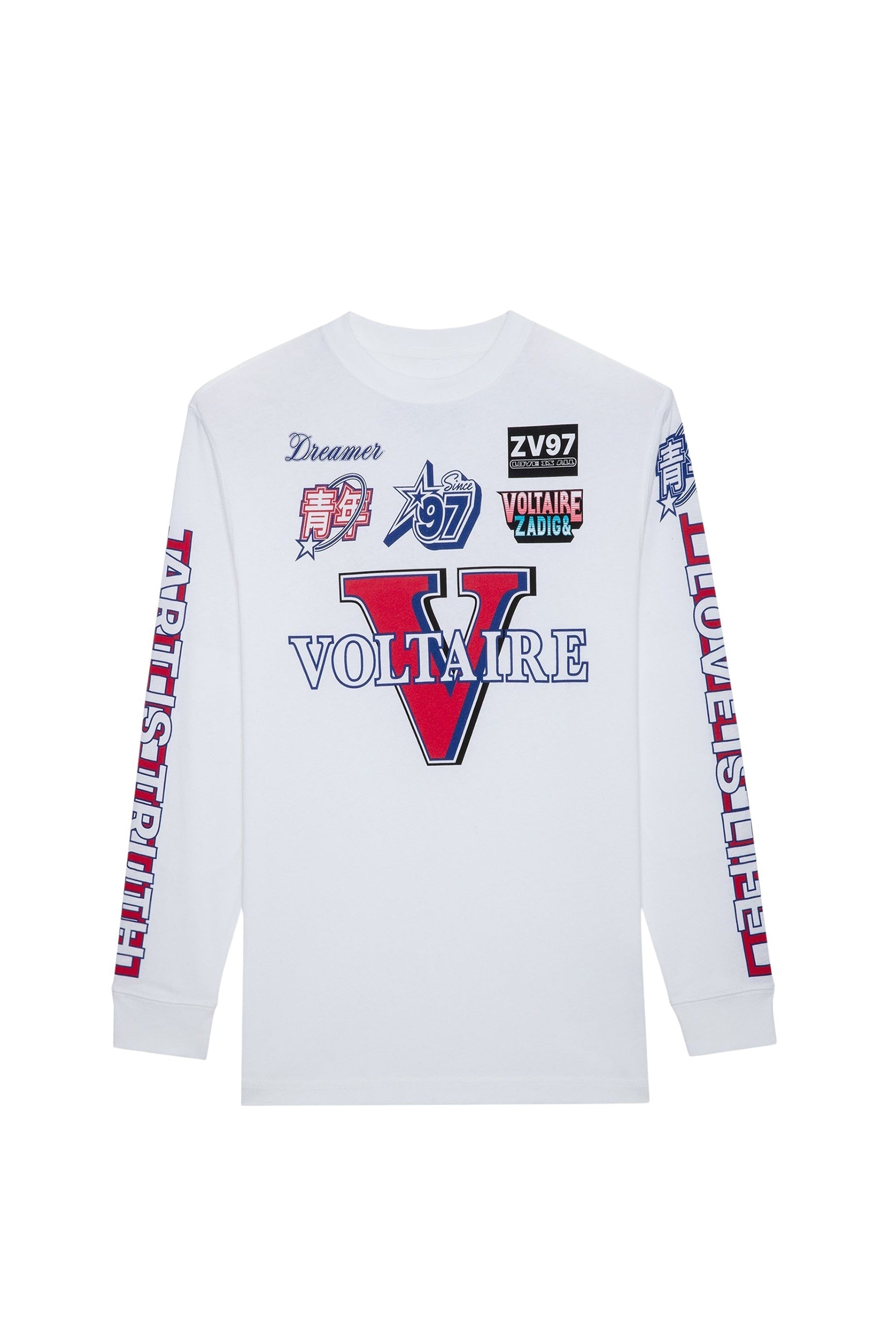 T-shirt Noane Voltaire - Blanc