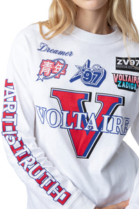 T-shirt Noane Voltaire - Blanc